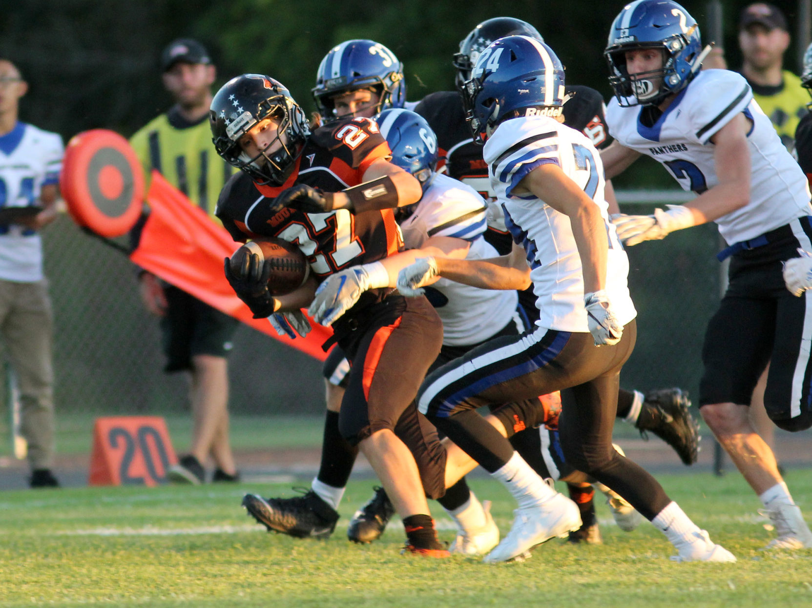 Saint Croix Central at Elk Mound football 8-29-19
